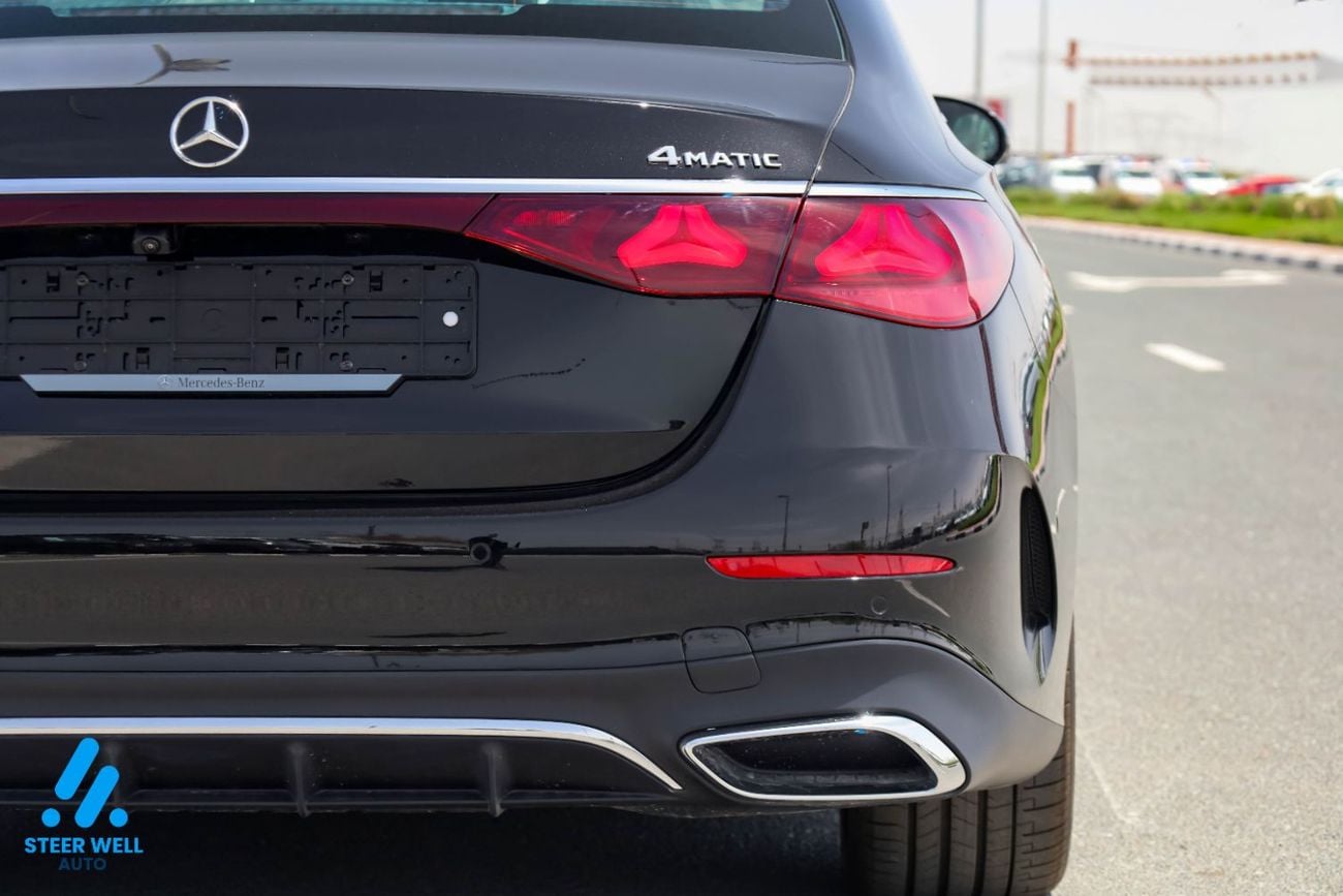 مرسيدس بنز E300 2025 AMG Line | AWD (4MATIC) | White Interior | Korean Specs | Contact Now