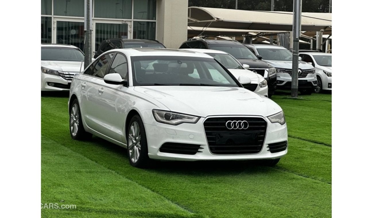 أودي A6 TFSI موديل 2014 GCC CAR PERFECT CONDITION INSIDE AND OUTSIDE FULL OPTION SUN ROOF