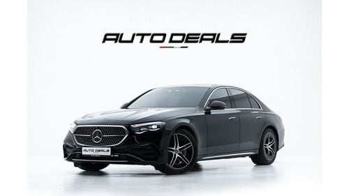 Mercedes-Benz E300 4Matic | Brand New - Highly Quality Interior - Innovative Features | 2.0L i4