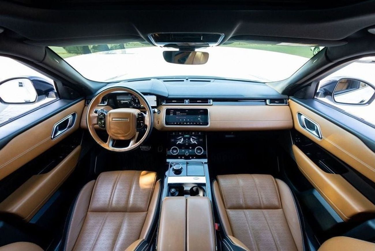 لاند روفر رينج روفر فيلار P380 R-Dynamic HSE 3.0L Range Rover Velar P380 R-Dynamic HSE 2018 GCC under Warranty with Flexible D