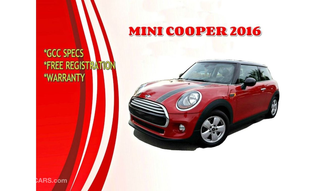 Mini Cooper = SPECIAL OFFER = FREE REGISTRATION WARRANTY WITH UNLIMITED KILOMETER