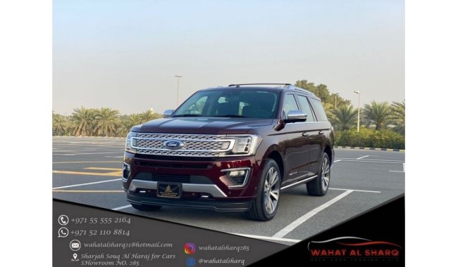 Ford Expedition Platinum FORD EXPEDITION ,GCC,MODEL 2021, GUARANTEE 3 YEARS+2 SERVICES FREEE