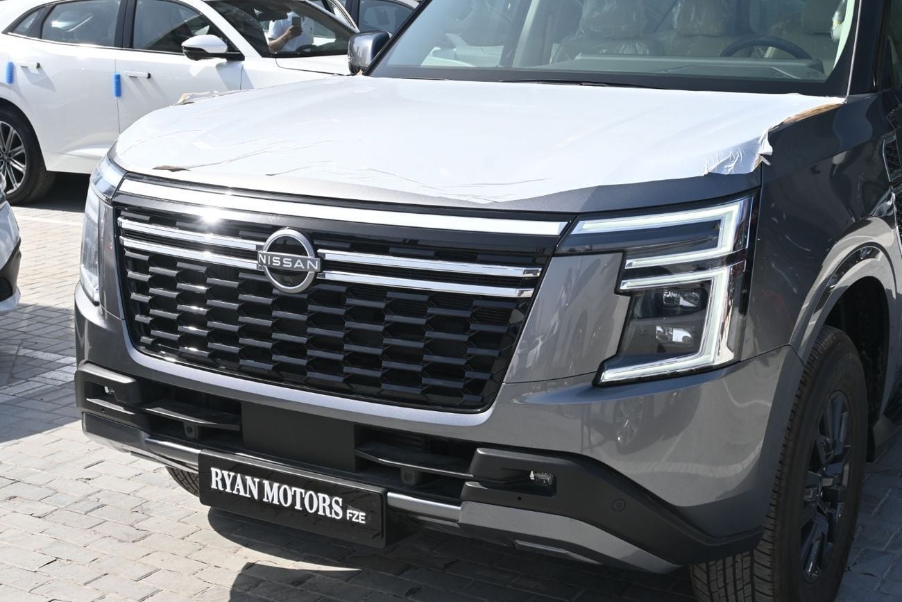 نيسان باترول NISSAN PATROL LE 3.5L TwinTurbo V6 Petrol 4WD, Model 2025, Color Grey