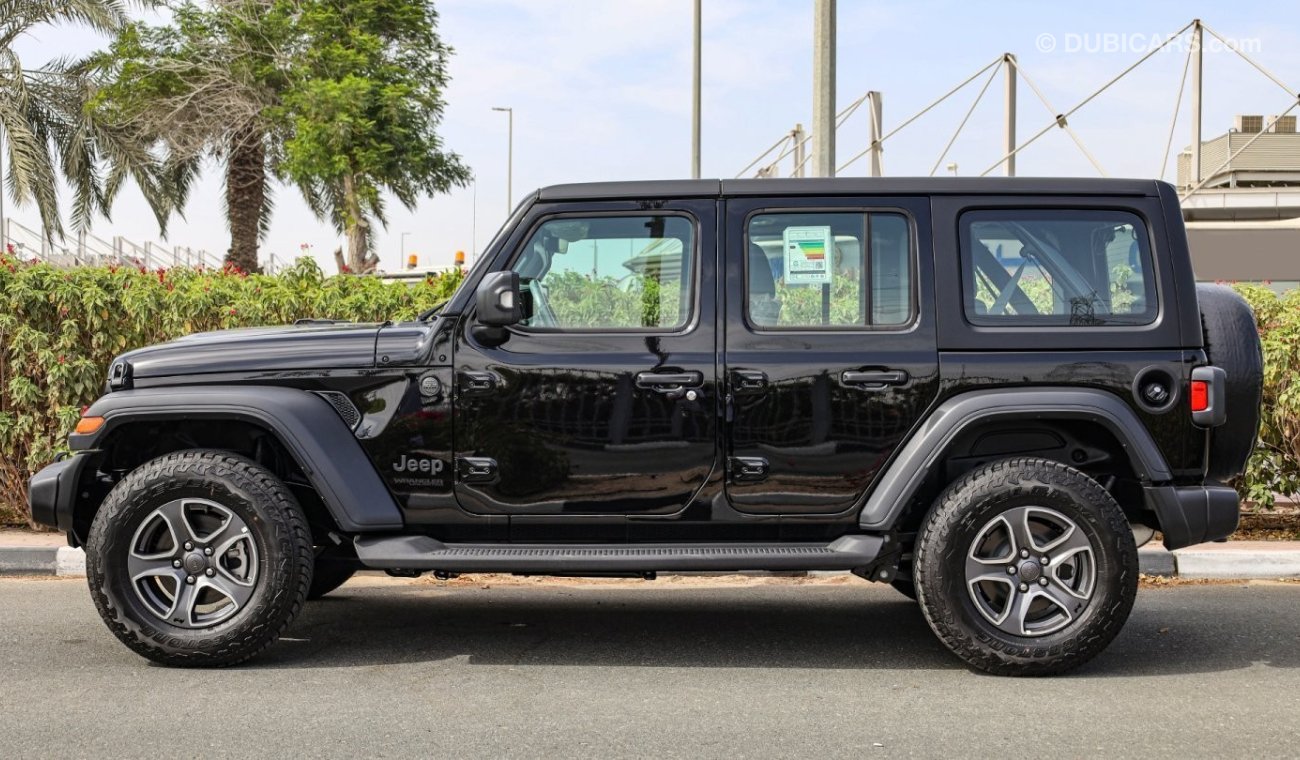 Jeep Wrangler UNLIMITED SPORT PLUS , V6 , GCC , 2022 , 0Km (ONLY FOR EXPORT)