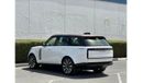 Land Rover Range Rover GCC SPEC UNDER WARRANTY AND SERVICE