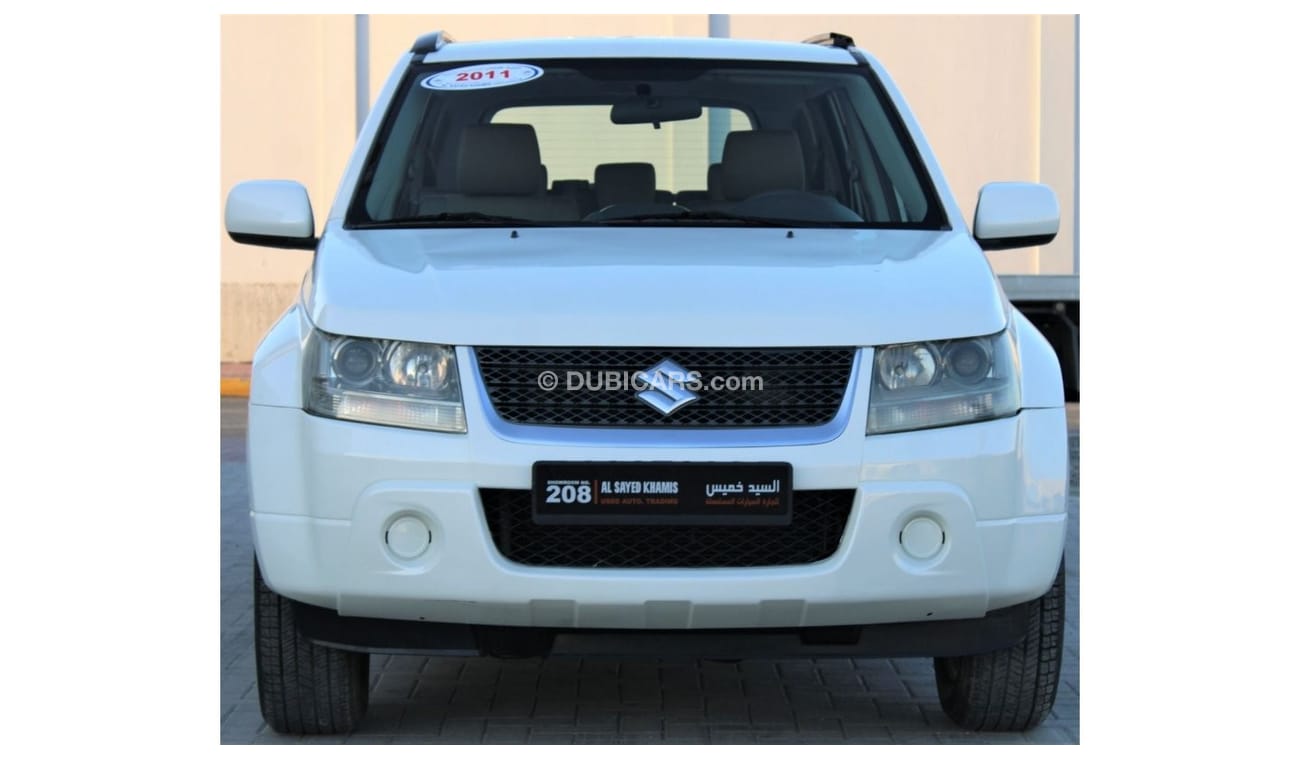 سوزوكي جراند فيتارا سوزوكي فيتارا 2011 خليجي فورويل  بحالة ممتازة بدون حوادث نظيفه جدا من الداخل والخارج