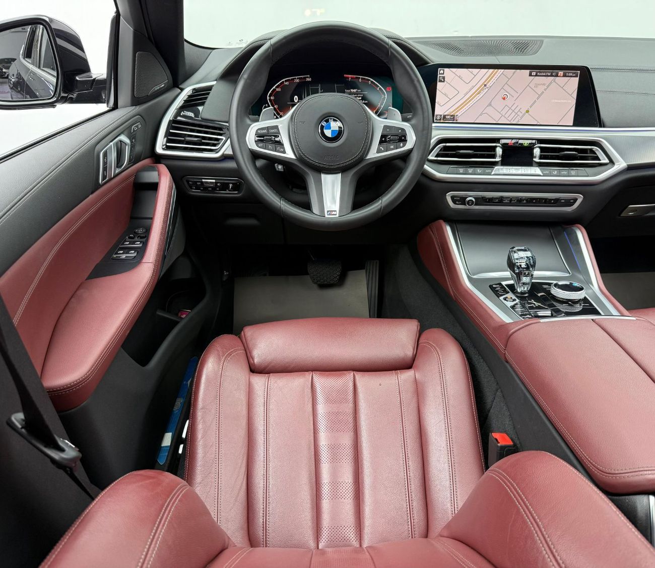 بي أم دبليو X6 40i xLine 3.0L 2021 BMW X6 xDrive40i xLine, 2025 BMW Warranty + Service Pack, Full BMW Service Histo