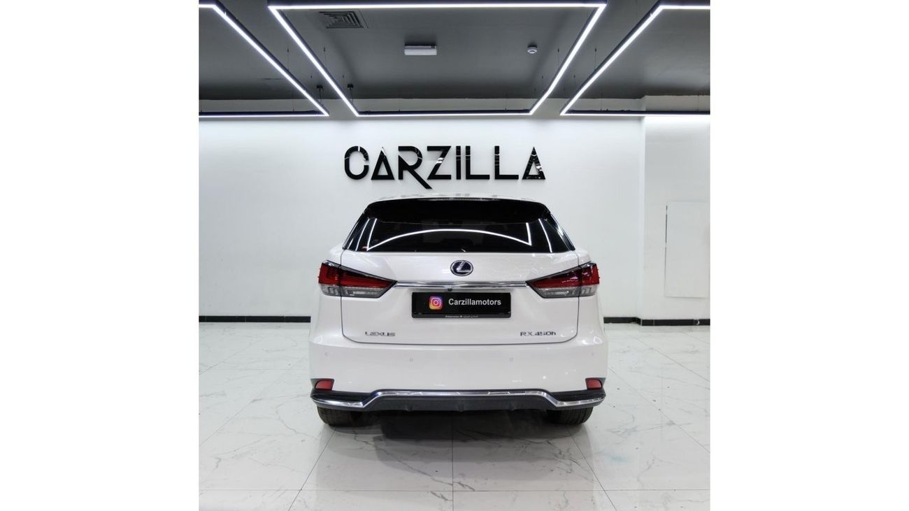 لكزس RX450h Platinum-GCC-Partial Agency Service-Accident Free-Excellent Condition