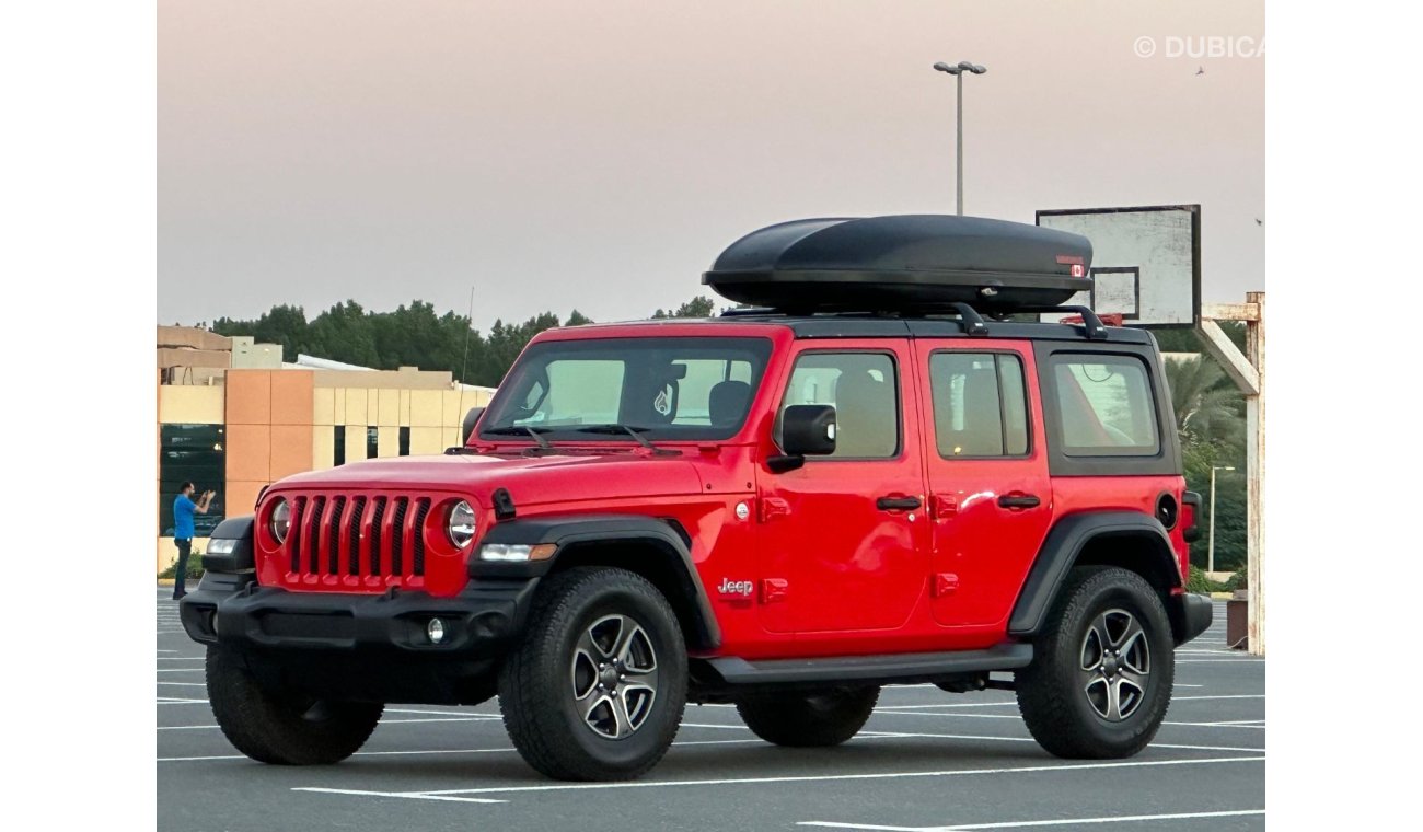 جيب رانجلر JEEP WRANGLER SPORT 2019 GCC ORGINAL PAINT - ACCIDENT FREE - PERFCT CONDITION