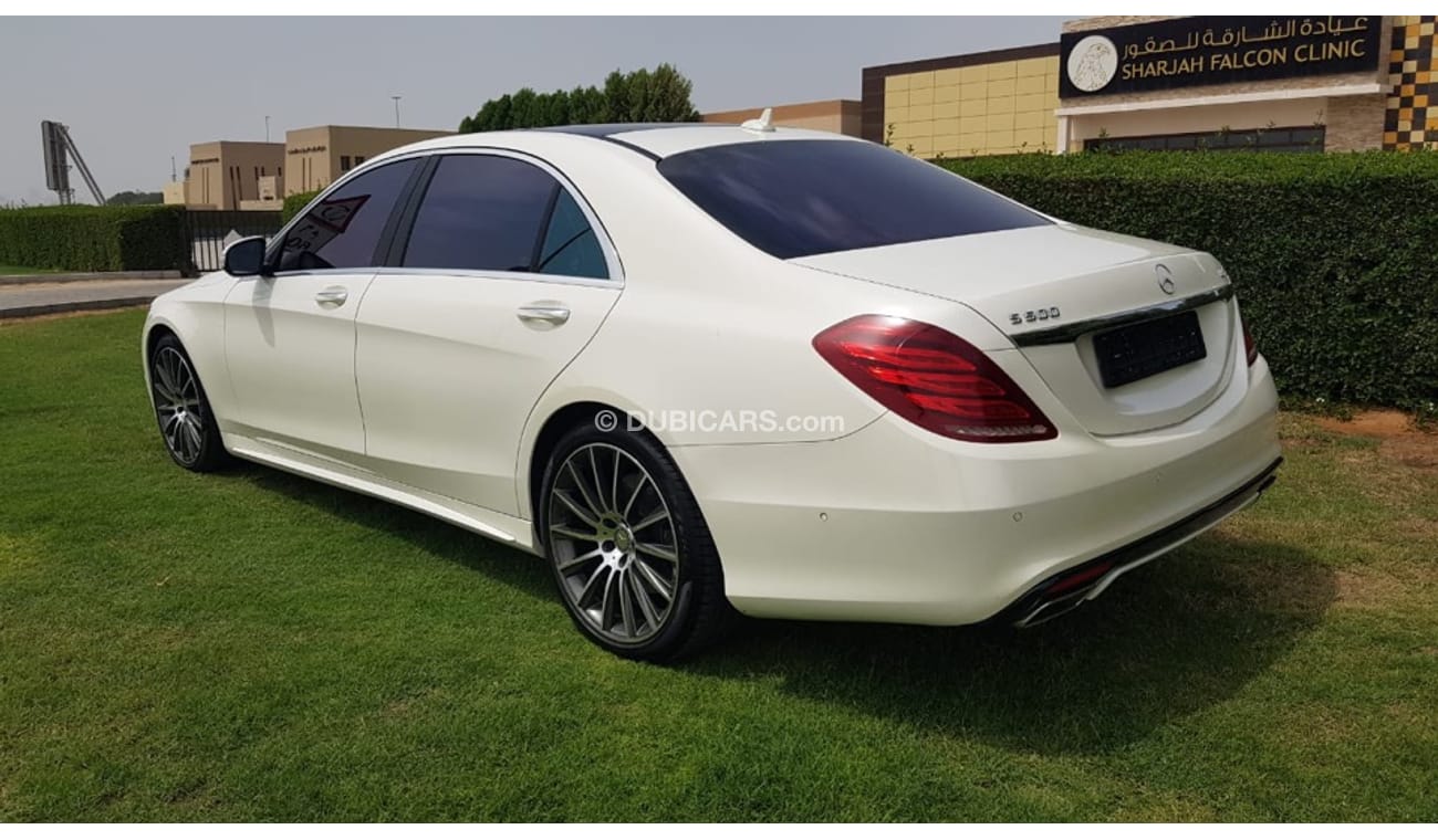 مرسيدس بنز S 500 موديل 2015 خليجي 5كبسات فل مواصفات بانوراما كراسي جلد تحكم كهربي كامل ونيت فيجن وردار ونظام صوت ممتا