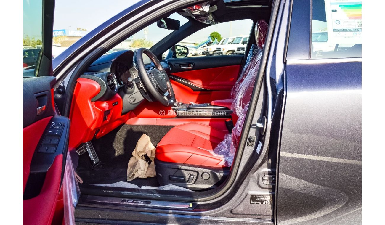Lexus IS300 LEXUS IS 300 F-SPORTS 2.0L 4cyl Petrol 2022 | Premium Sound System with 10 Speakers | 18" Alloy Whee
