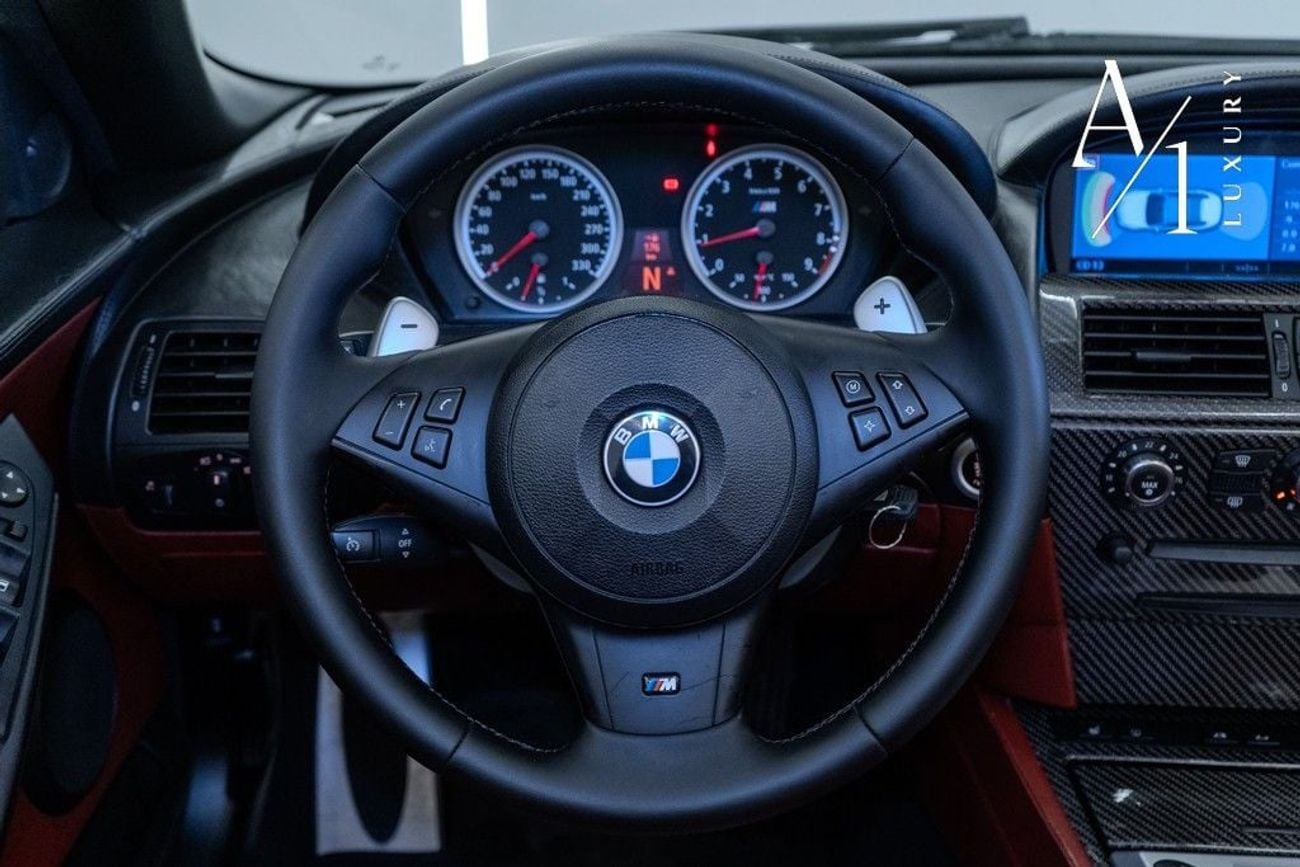 بي أم دبليو M6 STANDARD 2007 BMW M6 V10, Carbon Fiber Package, 500HP