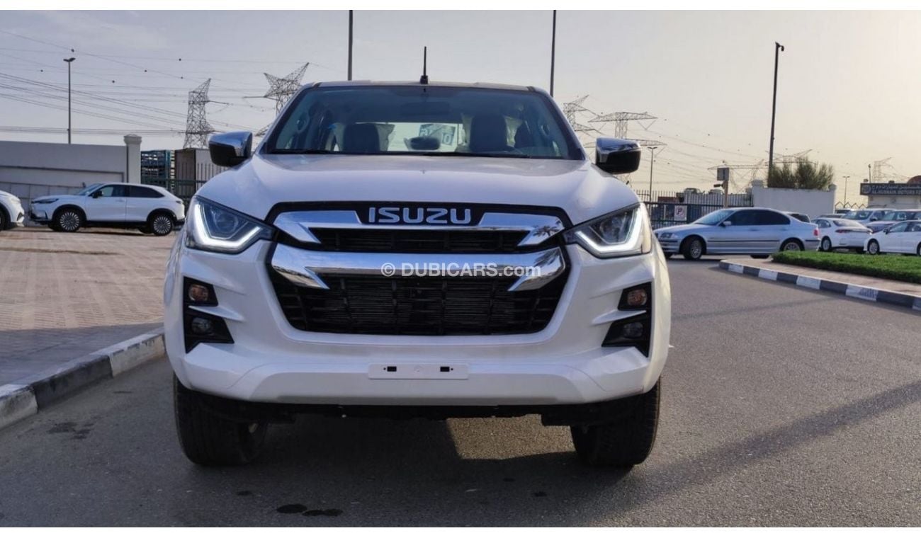 Isuzu DMax RG Crew 3.0L Diesel, pick up, 2023, 4x4, 4 doors, white color.