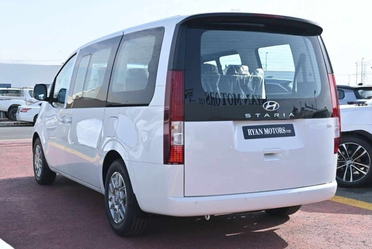 هيونداي ستاريا Hyundai Staria 3.5L Petrol, Van 9 Seats, Color White, Model 2024