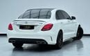 مرسيدس بنز C 63 AMG 2018 Mercedes-Benz AMG C63, 1 Year Unlimited KM Warranty, Excellent Condition