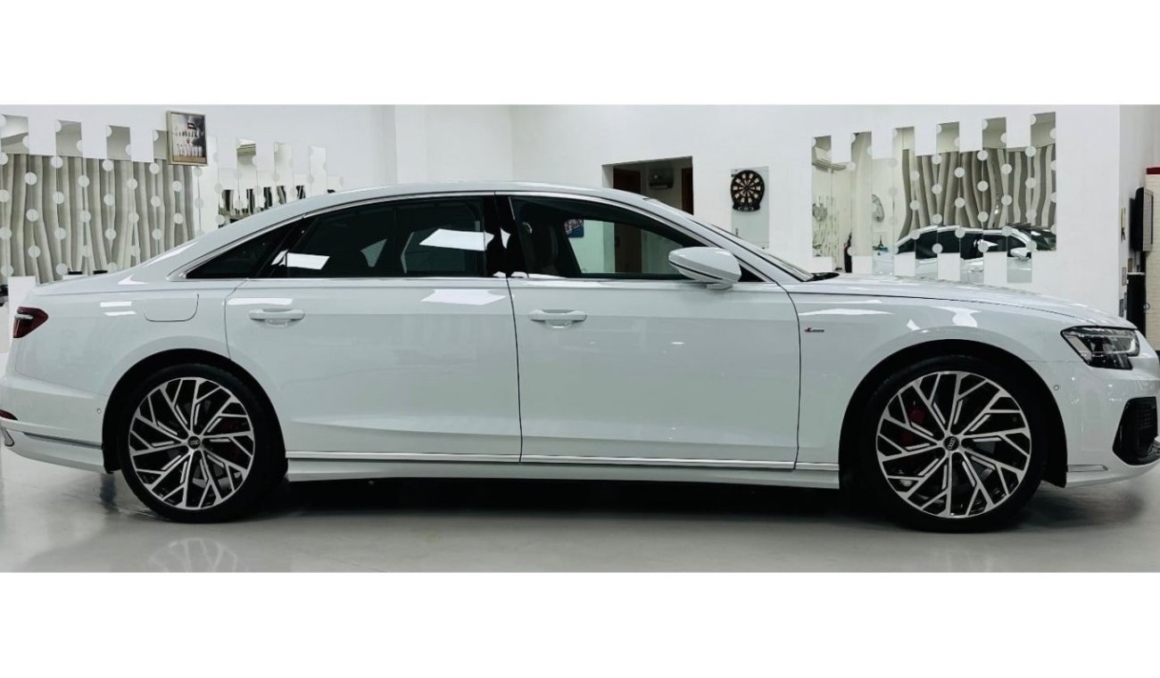 Audi A8 L 55 TFSI quattro S-Line GCC .. Warranty .. Service .. S line .. V6 .. Top Range .. Perfect Conditio