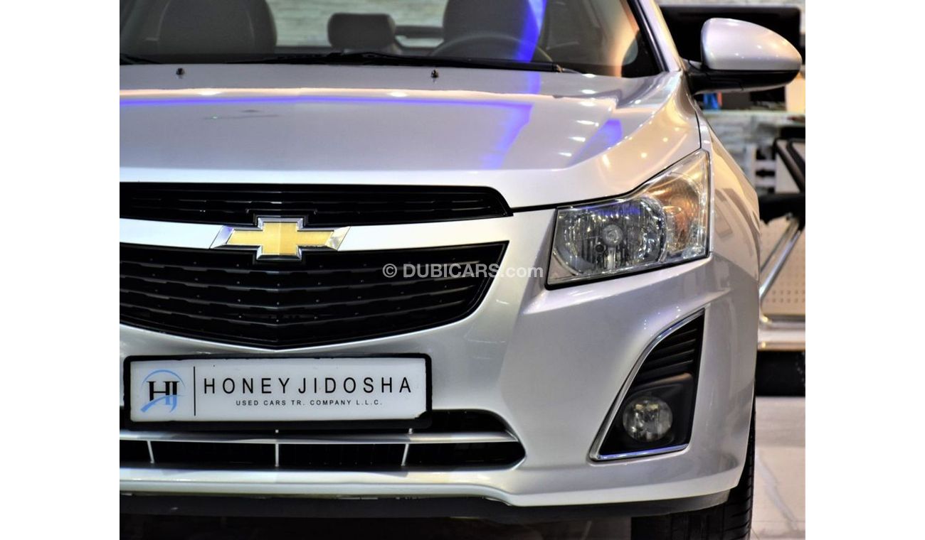 Chevrolet Cruze ORIGINAL PAINT ( صبغ وكاله ) Chevrolet Cruze LT Hatchback 2013 Model!! in Silver Color! GCC Specs