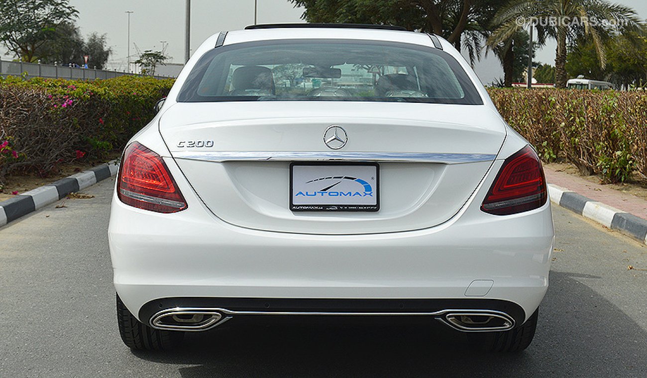 مرسيدس بنز C200 2019 AMG Sedan, GCC, 0km with 5 Years or 200,000km Warranty**