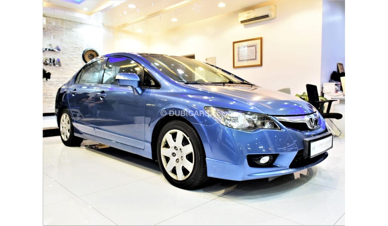 Honda Civic AMAZING Honda Civic 1.8 i-VTEC 2010 Model Blue Color GCC Specs