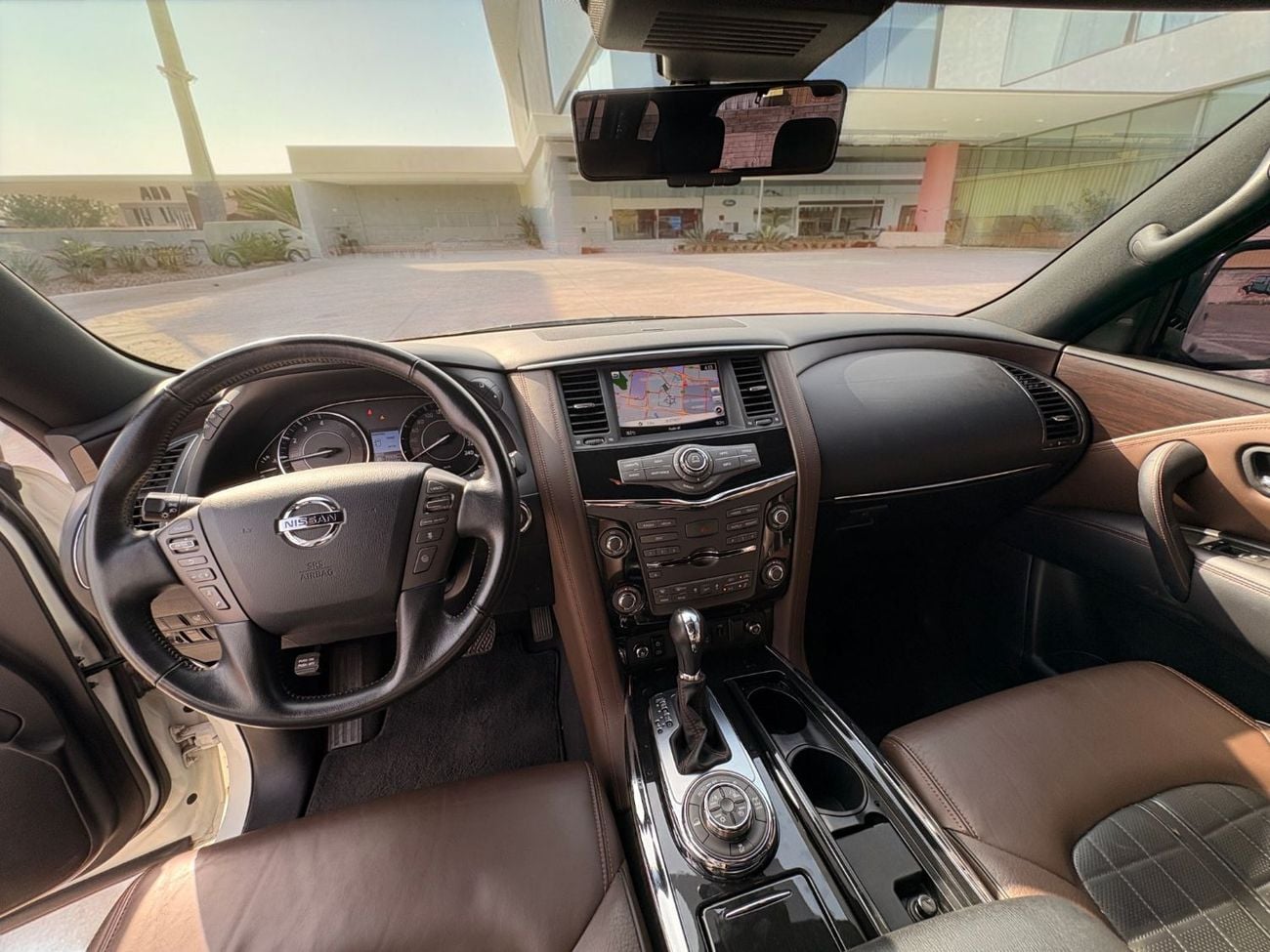 نيسان باترول AED 2,320 P.M | 0% DOWN PAYMENT | NISSAN PATROL PLATINUM | 5.6L V8 4WD | 2019 | GCC SPECS