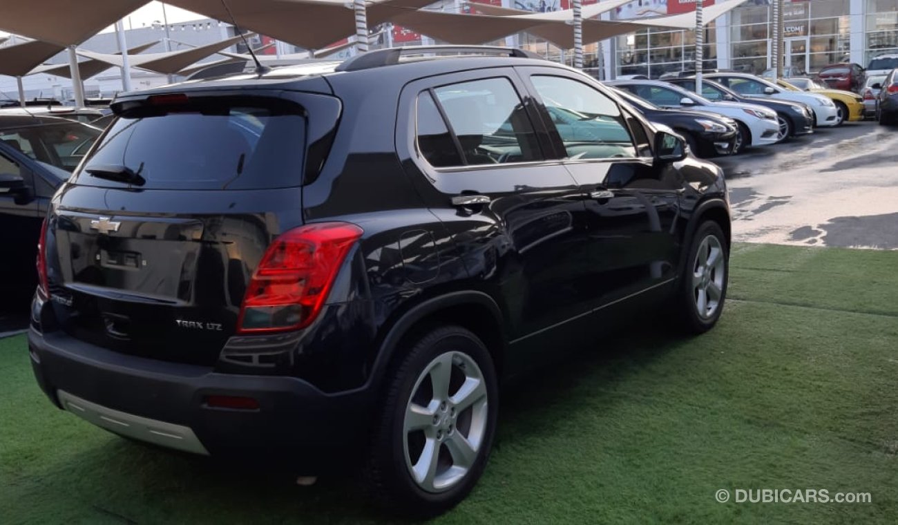 Chevrolet Trax Full option, GCC number one, agency maintenance, sunroof, leather, alloy wheels, rear camera