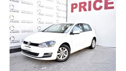 Volkswagen Golf 1.2 TFI SE AUTO 2017 GCC DEALER WARRANTY