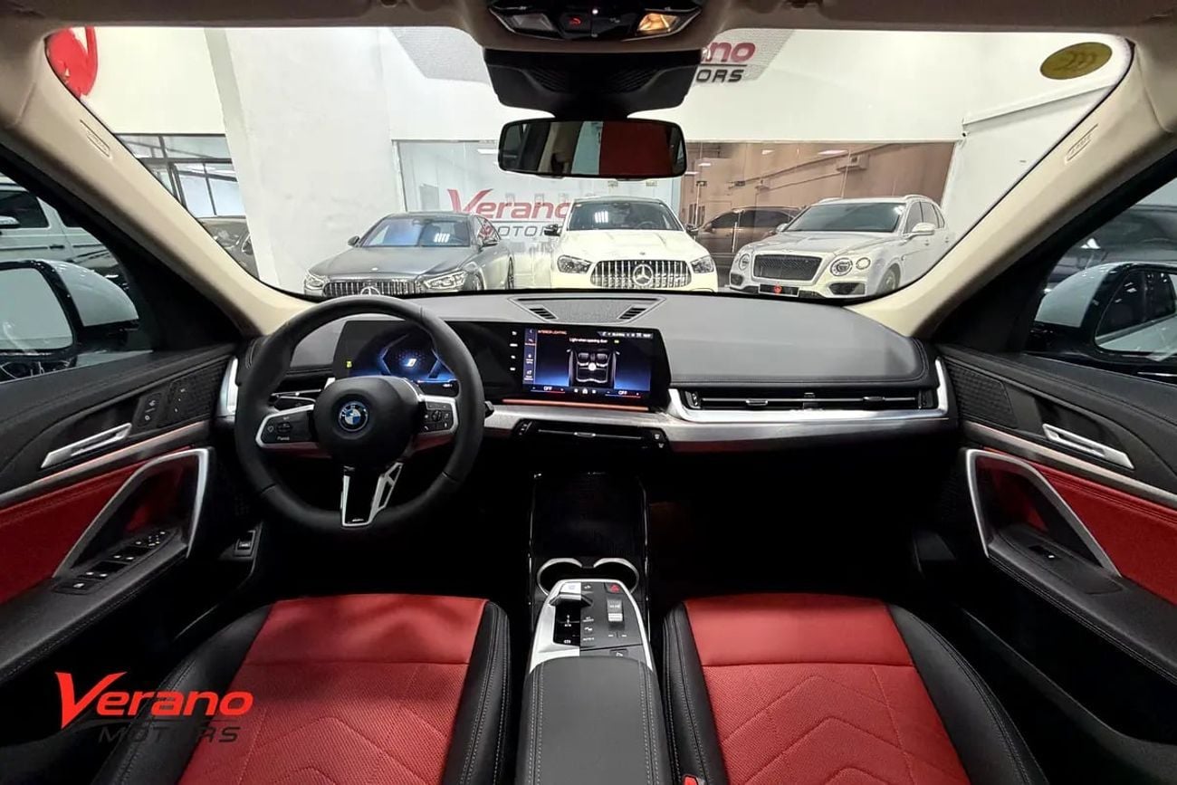بي أم دبليو iX1 Electric M Sport | Full Options | 500KM Range | Panoramic | 5,000KM Only