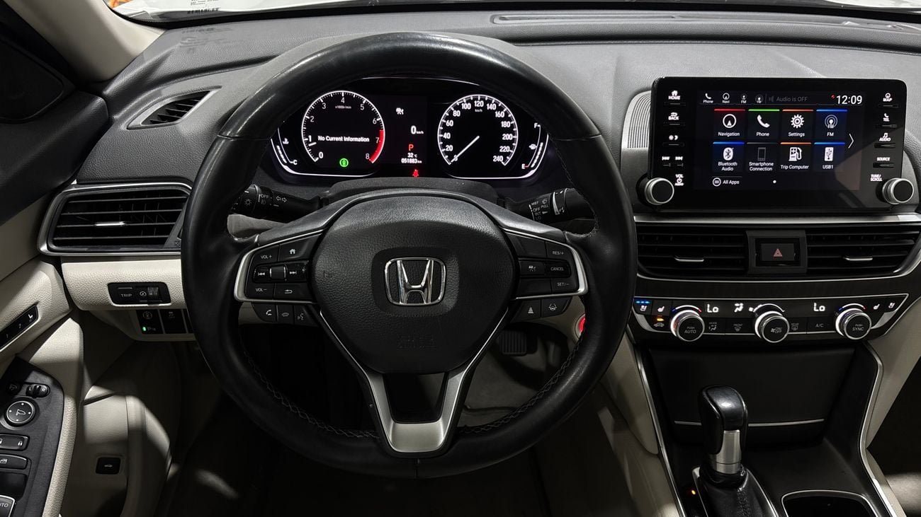 هوندا أكورد EX-L 2021 EX L | AED 1050/Month | 0 DP | 30 Day Return | Warranty | Service History