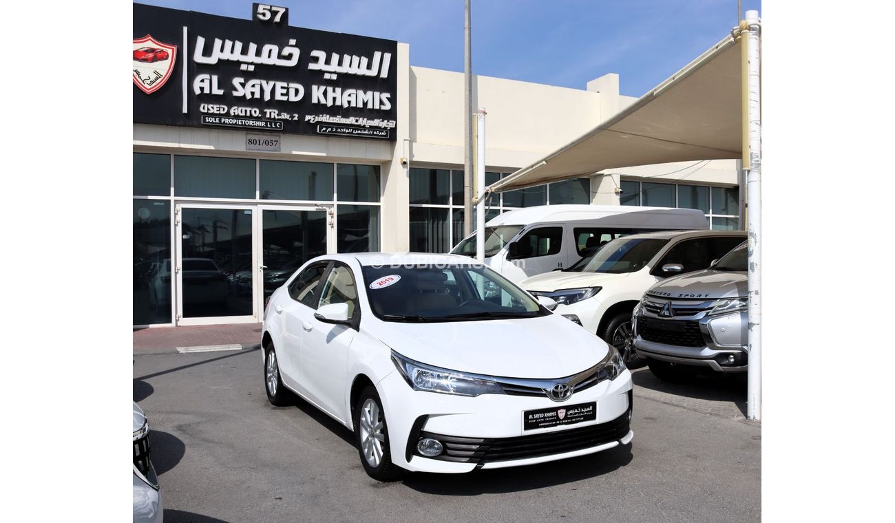 Toyota Corolla XLI ACCIDENTS FREE - GCC - ENGINE 1600 CC - PERFECT CONDITION INSIDE OUT