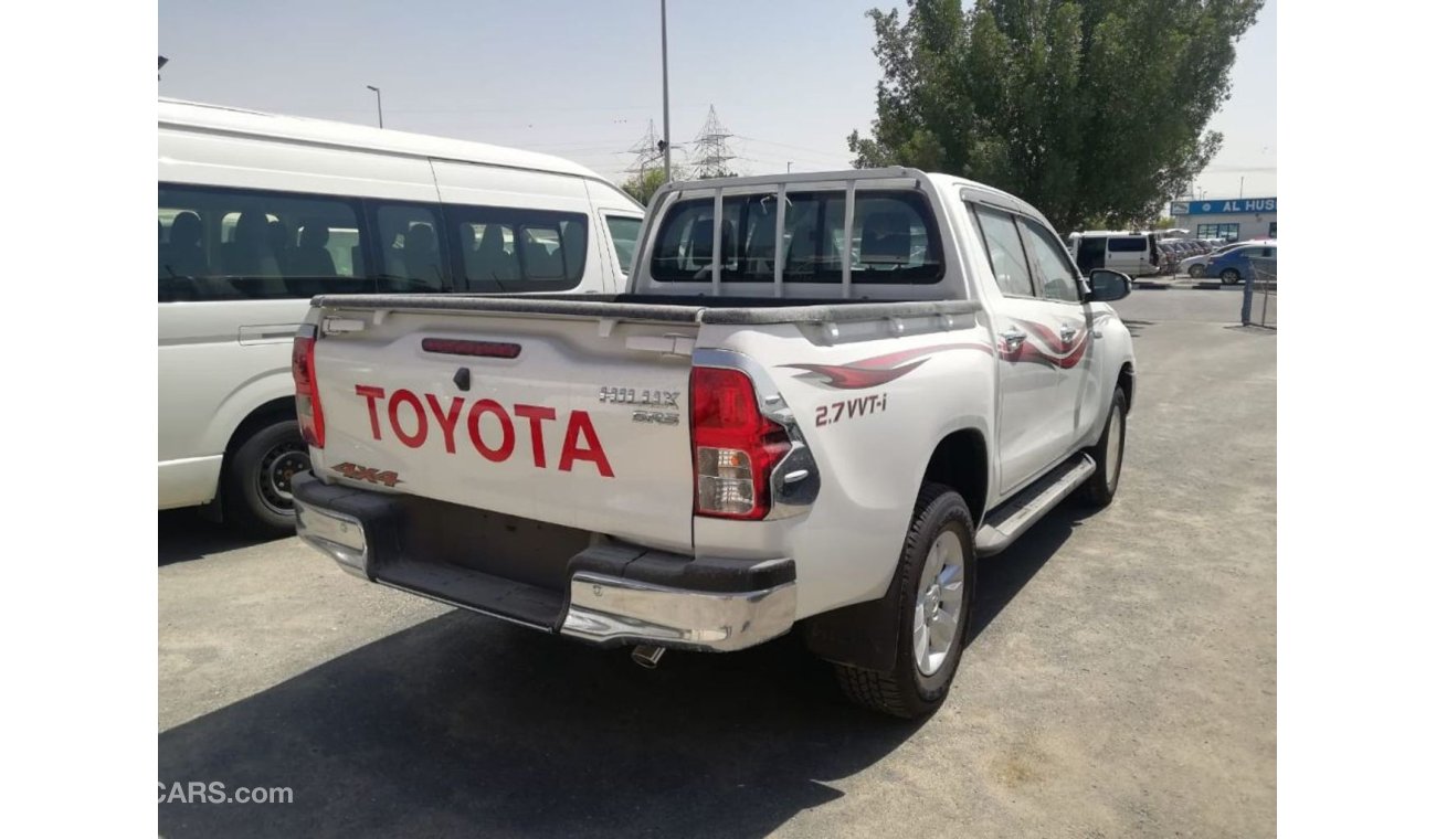 تويوتا هيلوكس 4X4 Double Cabin 2.7L Full Option A/T