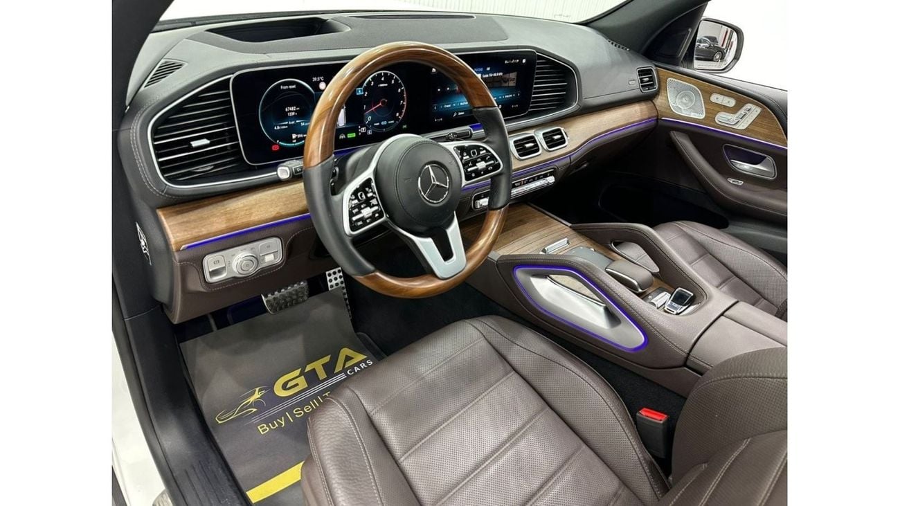 مرسيدس بنز GLS 580 بريميوم + 2021 Mercedes Benz GLS580 AMG 4MATIC, Dec 2025 Mercedes Warranty, Full Options, Low Kms, G