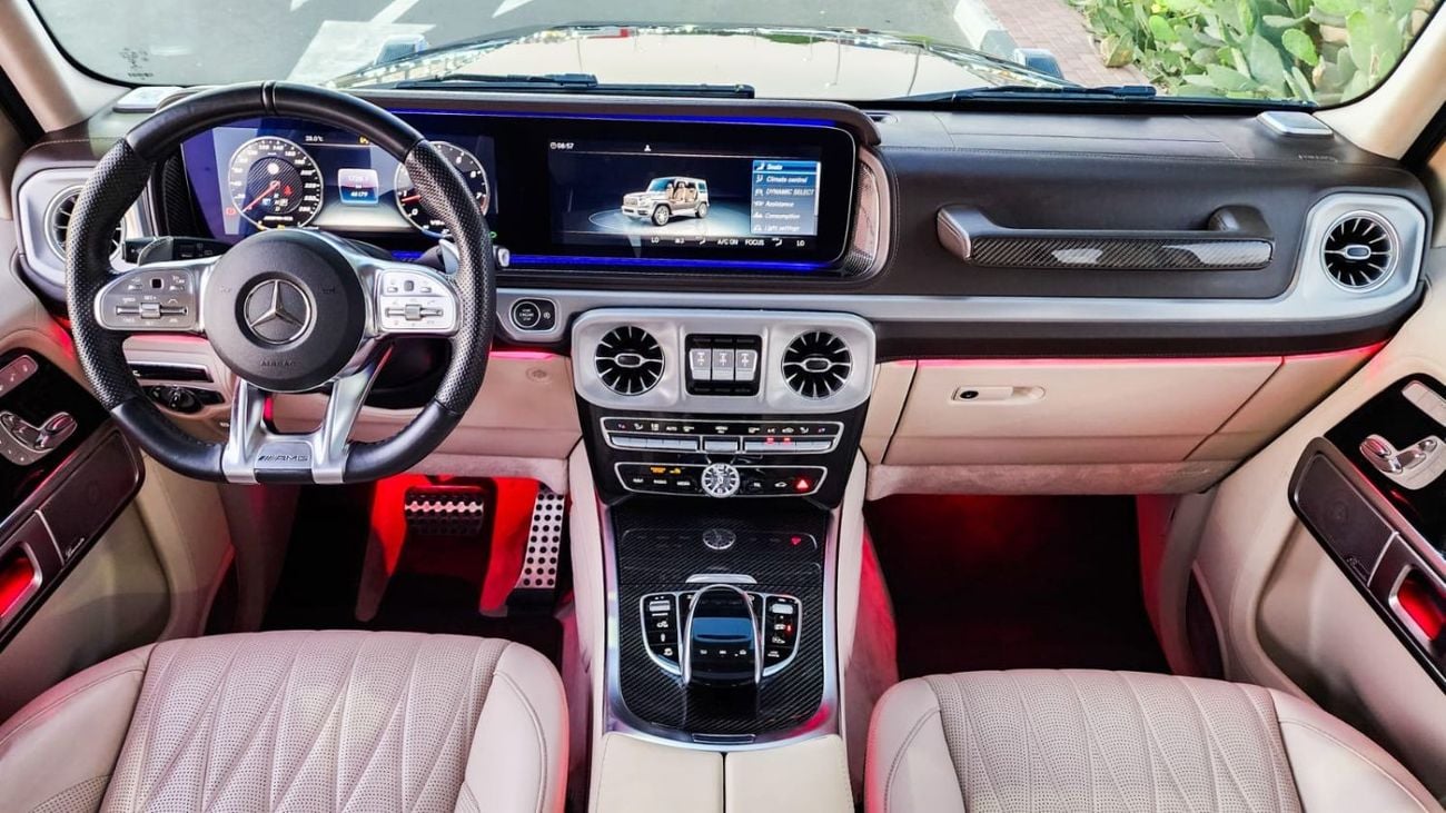 مرسيدس بنز G 63 AMG MERCEDES BENZ / G 63 AMG / NIGHT PACKAGE / 2020 MODEL / BLACK COLOUR / GCC SPECS / UNDER WARRANTY AN