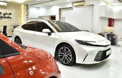 Toyota Camry EXCELLENT DEAL for our Toyota Camry GLE ( 2025 Model ) in White Color GCC Specs