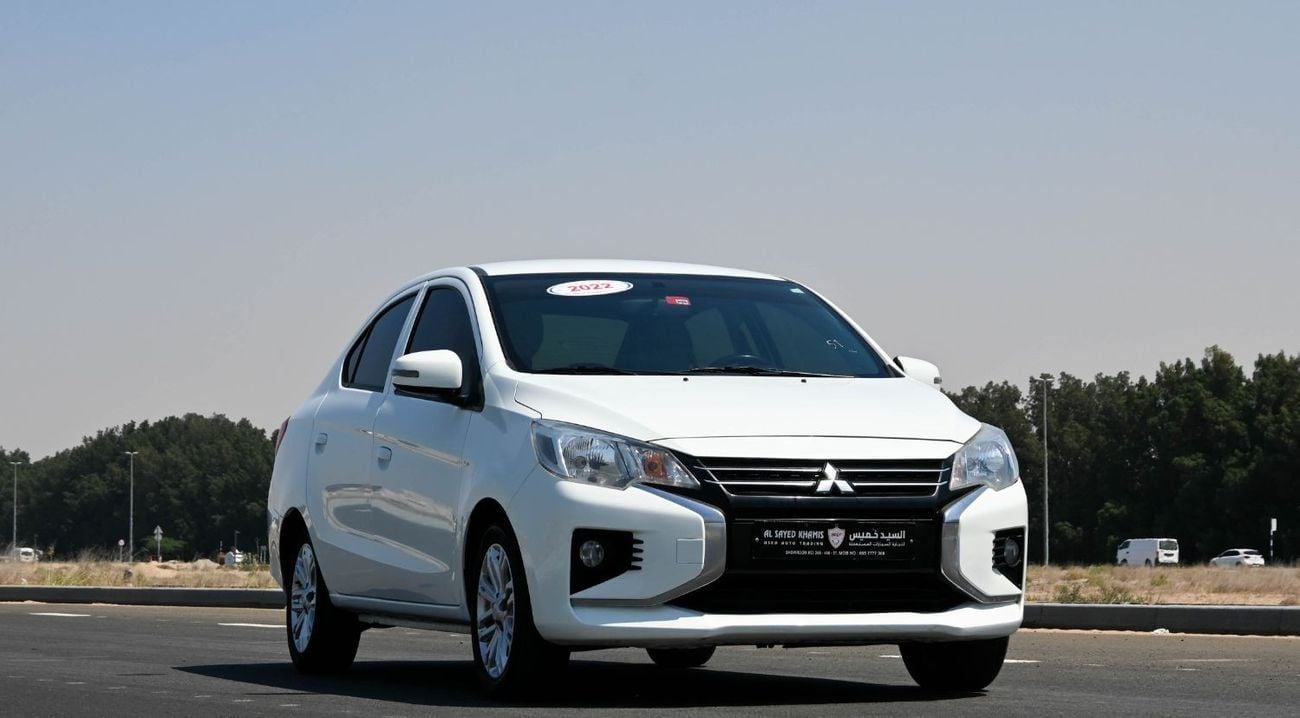 Mitsubishi Attrage GLX Mid 1.2L Mitsubishi Attrage 2022 GCC, mid-option, in excellent condition, inside and out