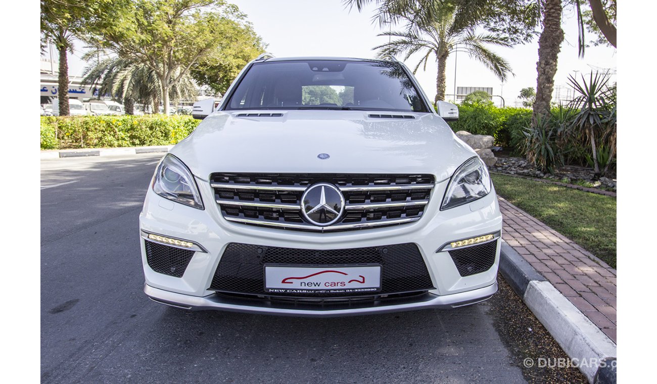 مرسيدس بنز ML 63 AMG MERCEDES ML63 -2013 - GCC - ZERO DOWN PAYMENT - 3065 AED/MONTHLY - 1 YEAR WARRANTY