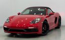 Porsche 718 Boxster GTS 4.0L A/T *Brand New* 2023 Porsche 718 Boxster GTS 4.0, September 2025 Porsche Warranty, Delivery