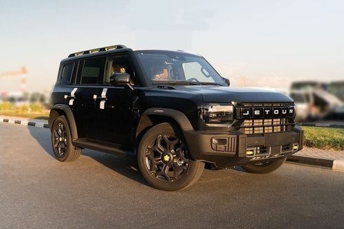 Jetour T2 Speacial 2.0L Turbo 4WD Petrol, Color: Black & Silver, Model: 2024 (Only export)