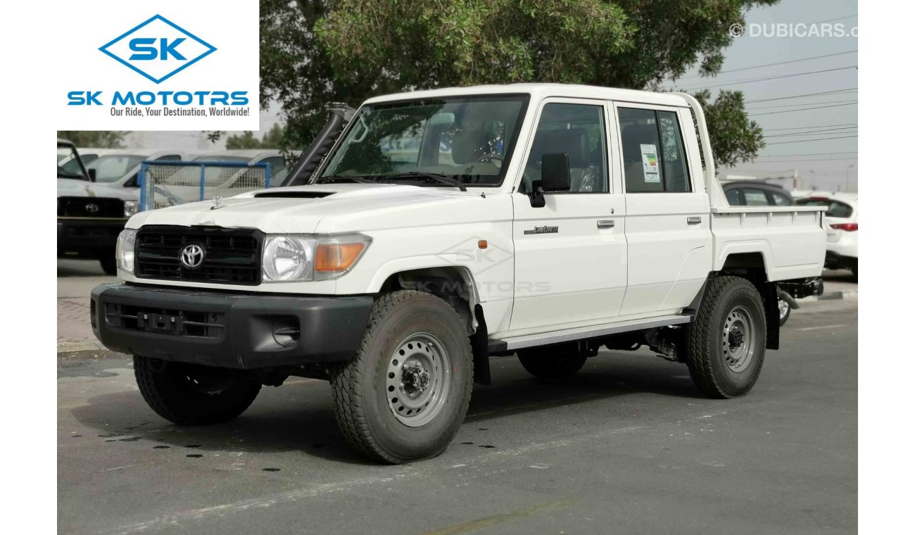 Toyota Land Cruiser Pick Up 4.5L V8 Diesel, 16" Tyre, Front Window Defrost Control, Dual Airbags, Fabric Seats (CODE # LCDC03)