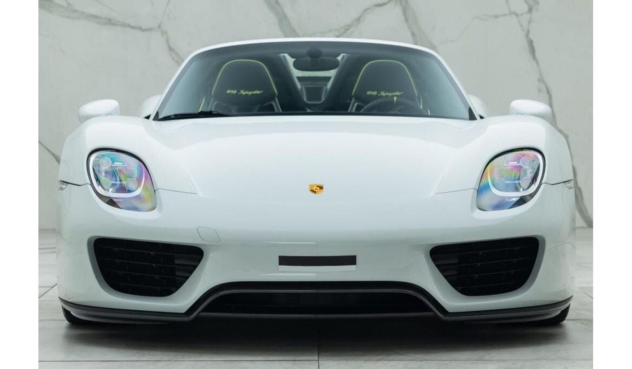 بورش 918 سبايدر 4.6 LEFT HAND DRIVE