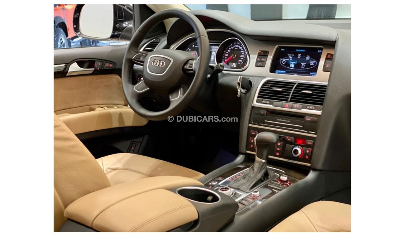 أودي Q7 2015 Audi Q7, Service History, Warranty, Lows Kms, GCC