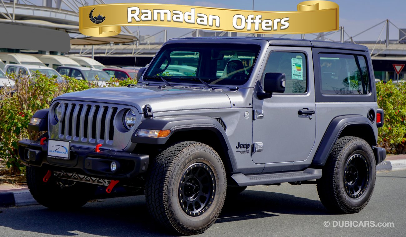 Jeep Wrangler Sport Plus V6 3.6L , 2021 , GCC , 0Km , W/3 Yrs or 60K Km WNTY @Official Dealer