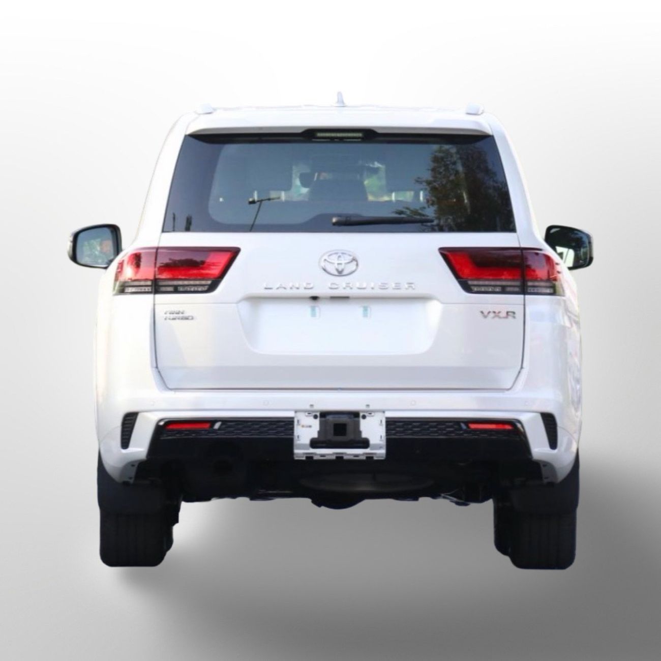 تويوتا لاند كروزر TOYOTA LAND CRUISER VXR 3.5 TWIN TURBO  WHITE/BLACK-RED 2026