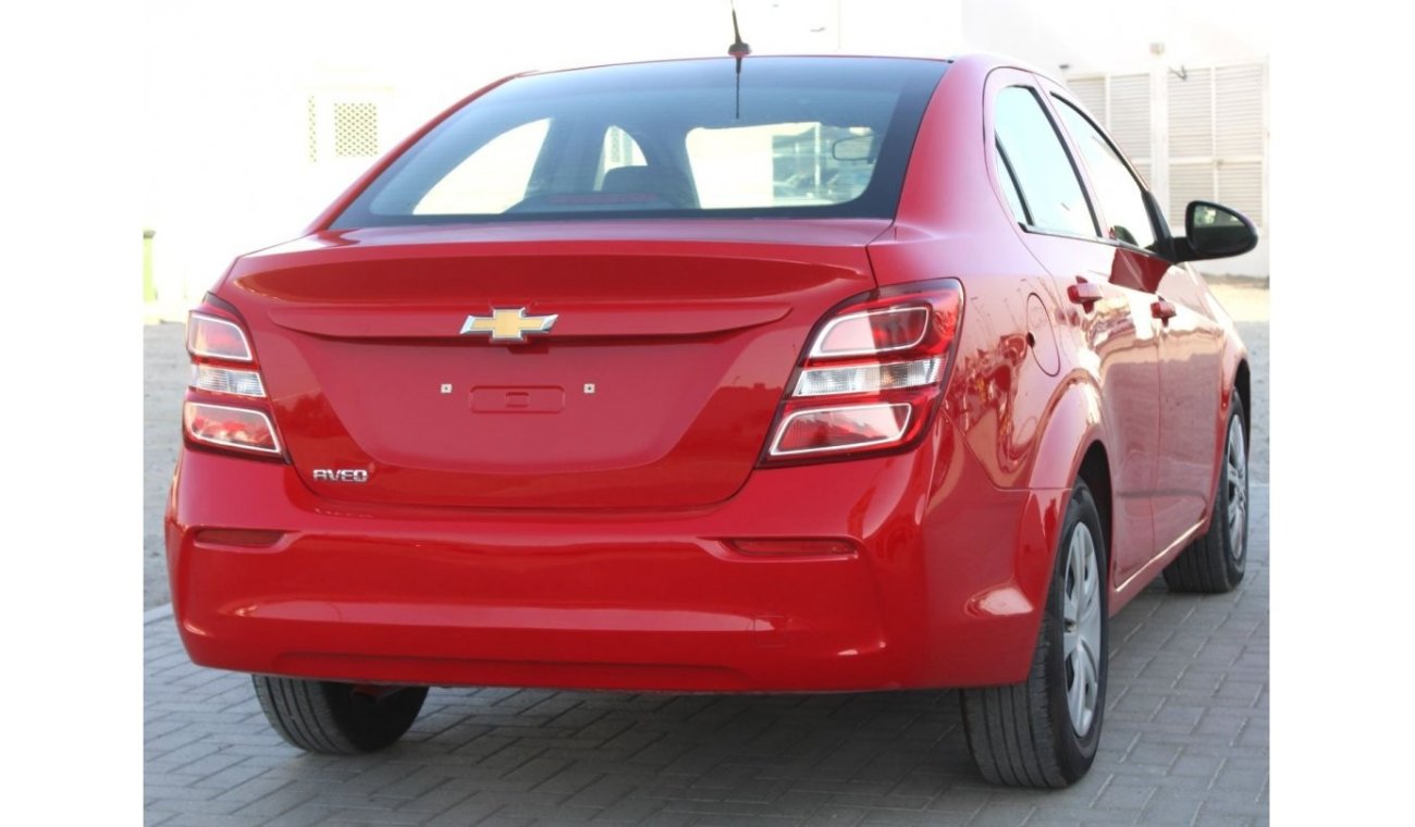 Chevrolet Aveo Chevrolet Aveo 2019 GCC RED Excellent condition without accident