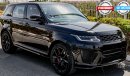 Land Rover Range Rover Sport SVR 2020  Special Vehicle Operations V8 5.0L  0KM GCC W/ 3 YEARS or 100K KM Warranty