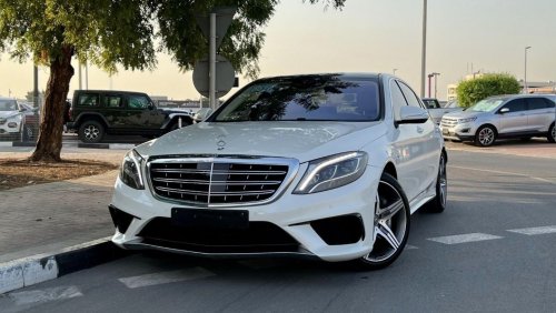 Mercedes-Benz S 63 AMG Partial Service History 5.5L V8 GCC Perfect Condition