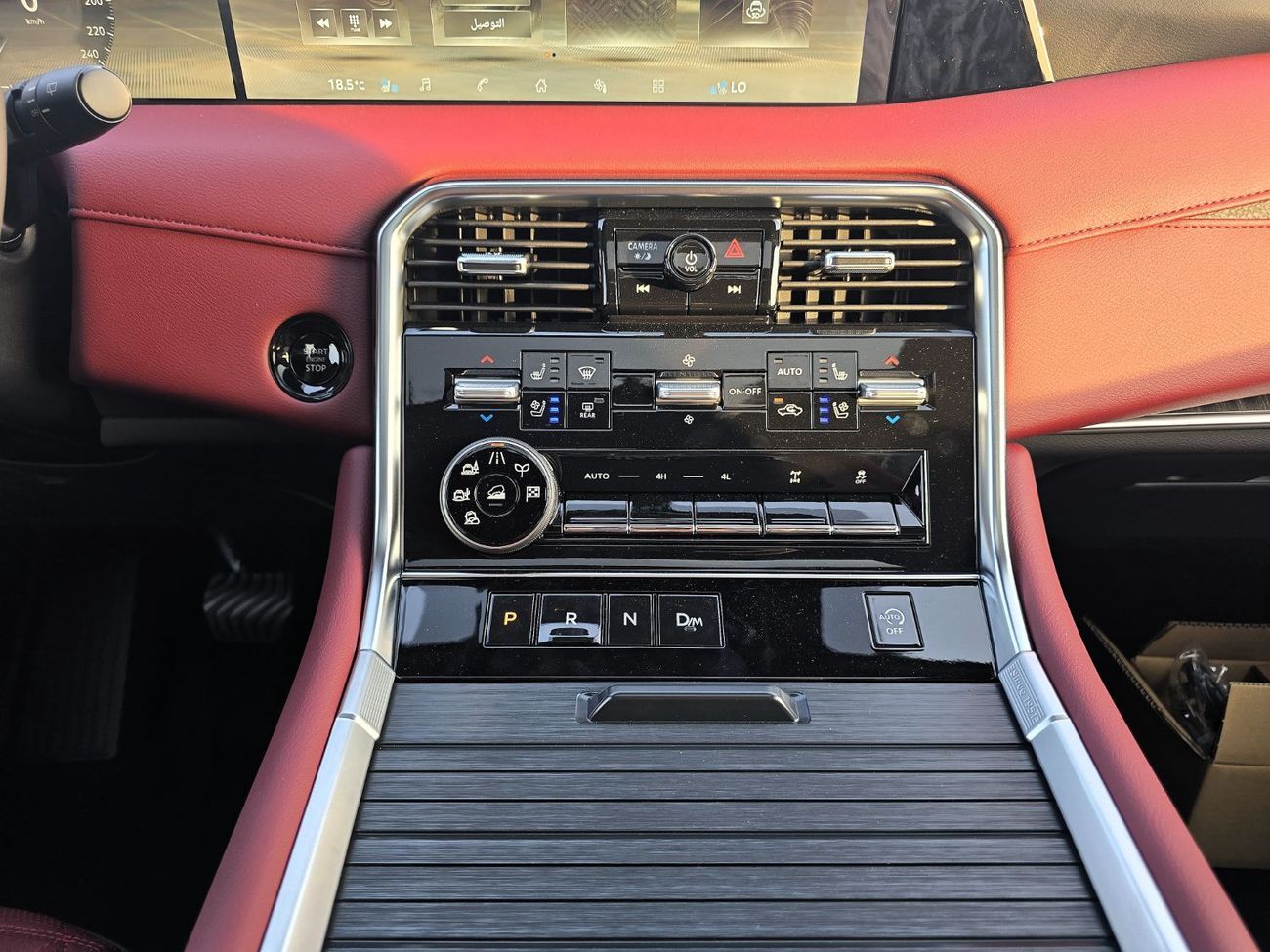 نيسان باترول Nissan Patrol Platinum SE 3.8L Petrol 4WD Gcc  white insid red 2026 Model