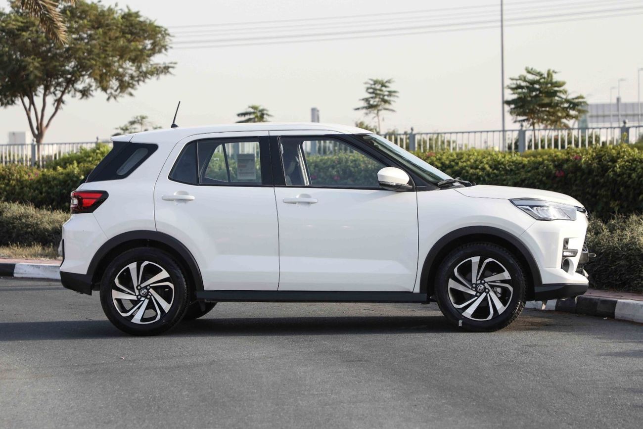 تويوتا ريز تويوتا رايز 2023 1.0 تيربو جي - ابيض من الداخل اسود | تصدير فقط