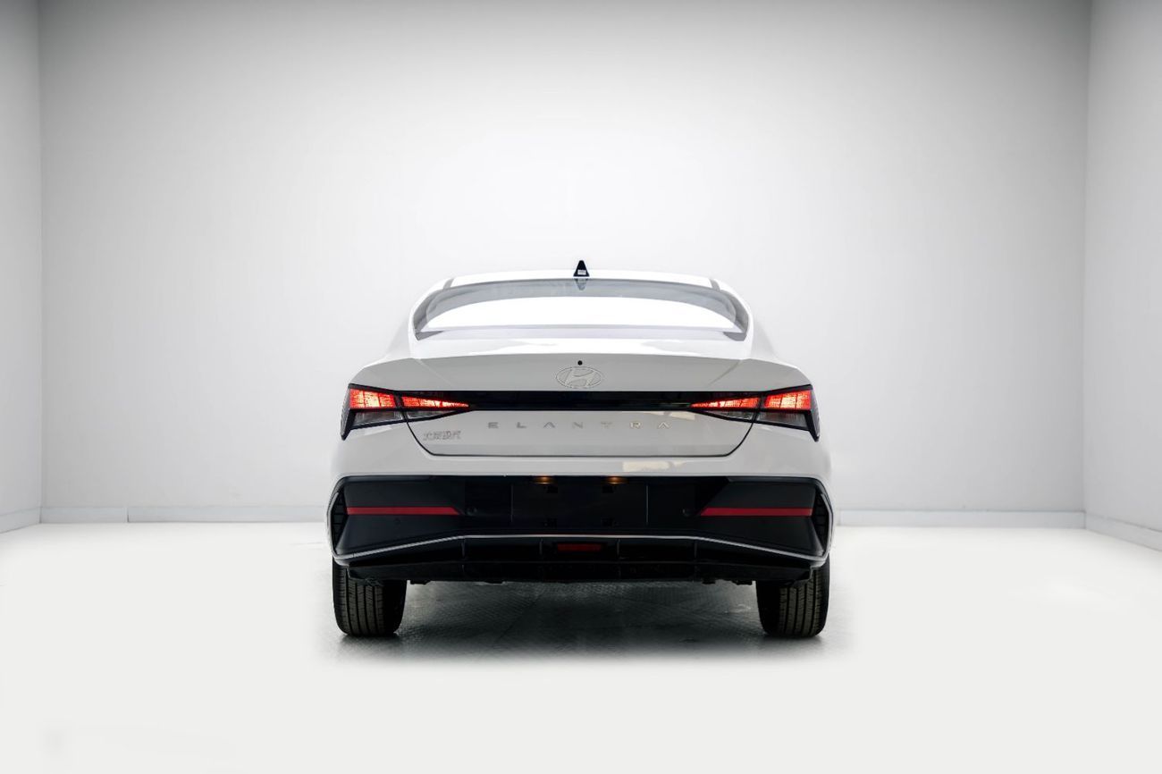 Hyundai Elantra GLX Elite 1.5L - White Inside Black | Export Only