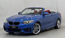 BMW 220i sport Line 2.0L 2015 BMW 220i M-Sport Cabriolet, February 2025 BMW Service Pack, Excellent Condition