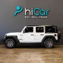 Jeep Wrangler Unlimited Unlimited Sport 3.6L A/T AED 2,490 P.M • 0% Downpayment • Jeep Wrangler Sport Unlimited • 1 Year War